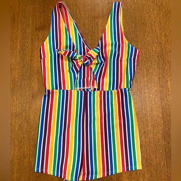 Rainbow Striped Jumper - Picture 4 of 4
